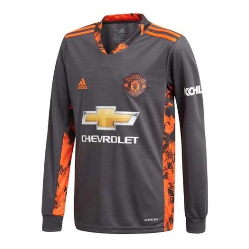 Tailandia Camiseta Manchester United Portero 2020/21 Ml